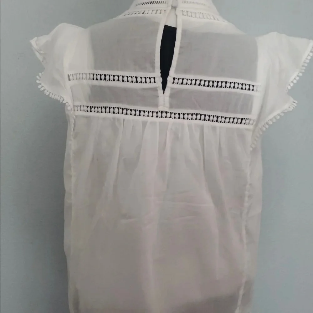 J.Crew Ruffle Top - Picture 2 of 3